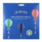 Lot de 3 ballons nid d'abeille