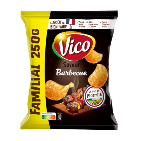 Chips barbecue familial