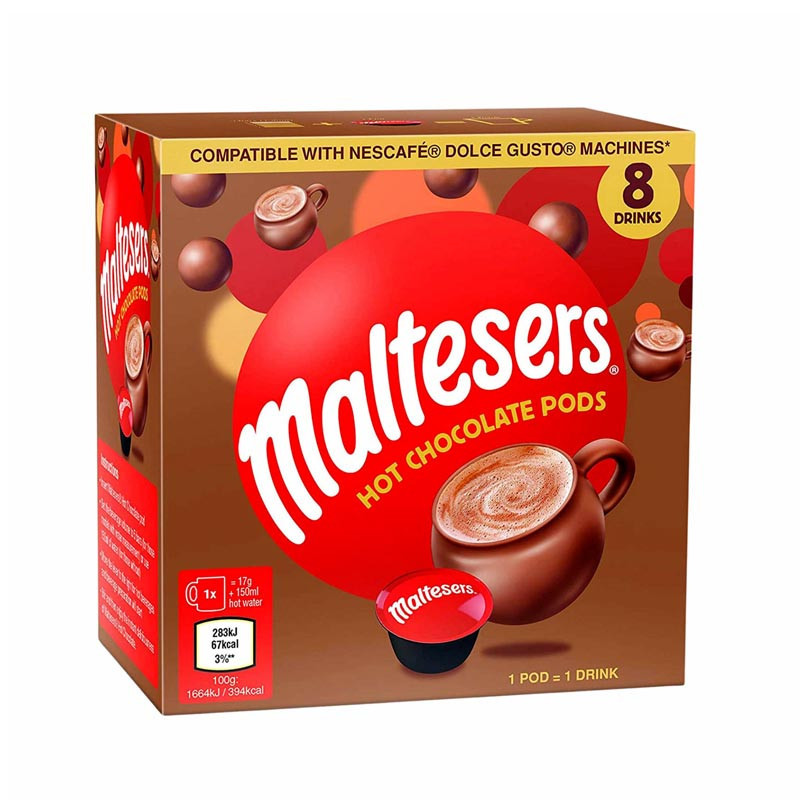 Capsules chocolat chaud 136g
