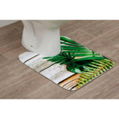 Tapis contour wc imprime 40x50cm