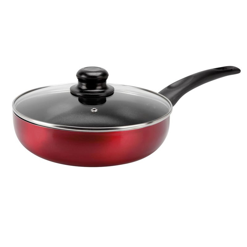 Sauteuse + couvercle cherry d24c