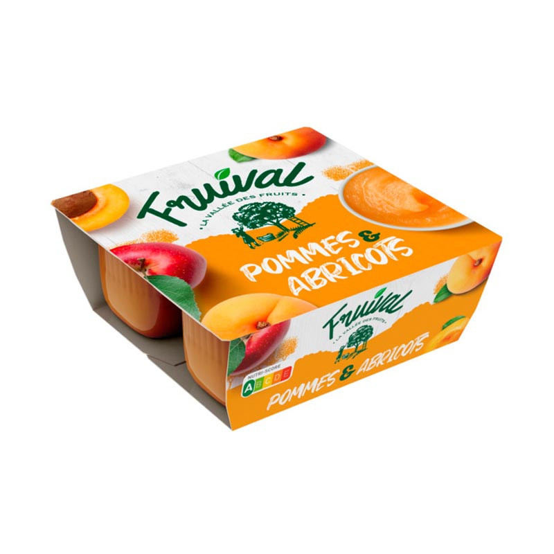 Compotes pomme&abricot