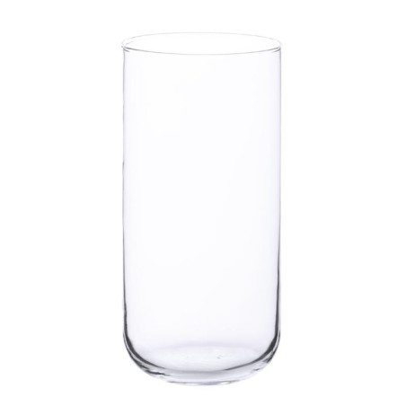 Vase cylindre h20cm clear