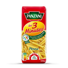 Pates penne cuisson 3 minutes