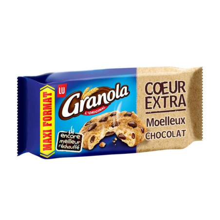 Granola cookies coeur chocolat