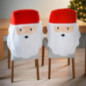 Housse de chaise x 2 pere noel