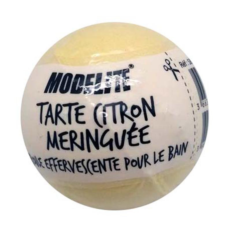 Mini bombe de bain tarte citron