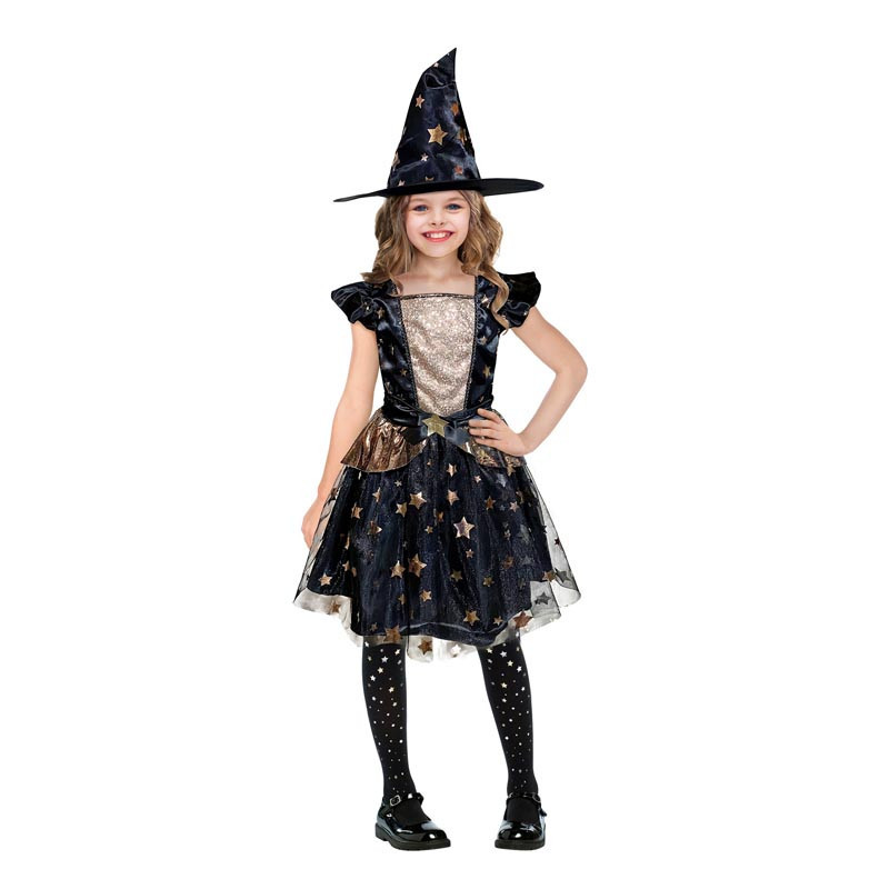 Costume fille sorciere 5-10 ans