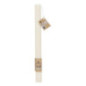 Bougie baton ivoire