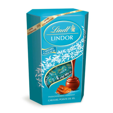 Lindt Lindor boules Salted caramel