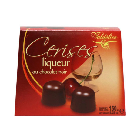 Chocolat cerise liqueur