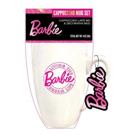 Barbie mug et capuccino