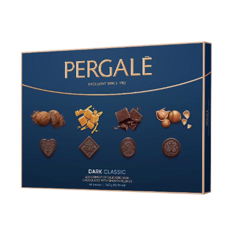 Assortiment de chocolat noir