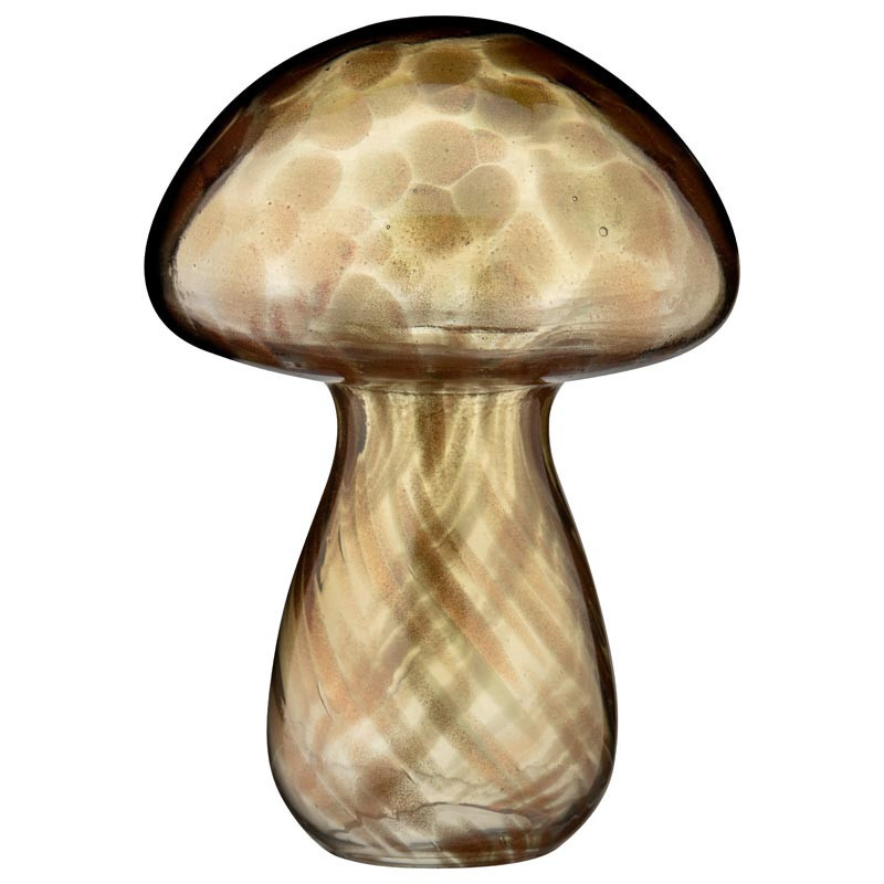 Deco champignon en verre