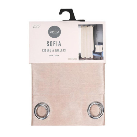 Rideau sofia 140x240 taupe