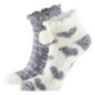 Chaussettes doudou x2 pompom