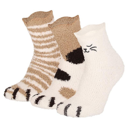 Chaussette doudou x3 animaux