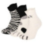 Chaussette doudou x3 animaux