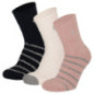 Chaussettes x3 doudou etoile/lun