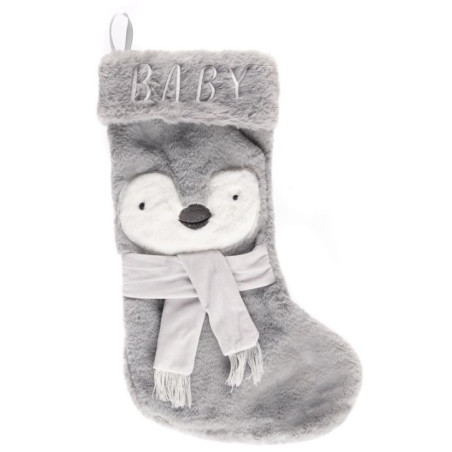 Chaussette bebe pingouin