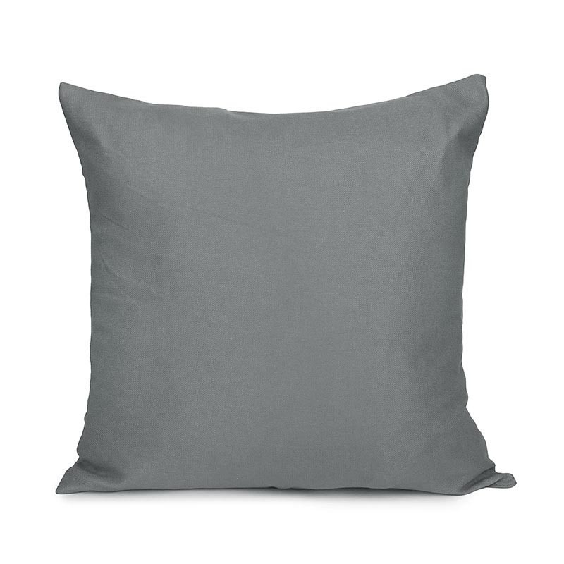 Coussin davao 40x40cm gris fonce