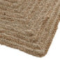 Tapis jute histoire nat 60x90