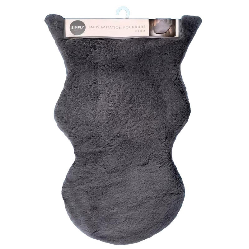 Tapis forme peau de mouton