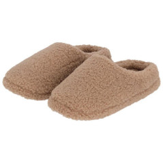 Pantoufle sherpa femme