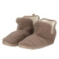 Boots sherpa beige/cafe