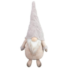 Gnome festif avec chapeau h42cm