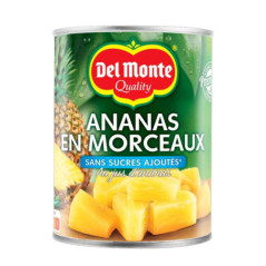 Ananas morceaux au jus
