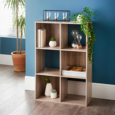 Rangement 6 cubes couleur bos