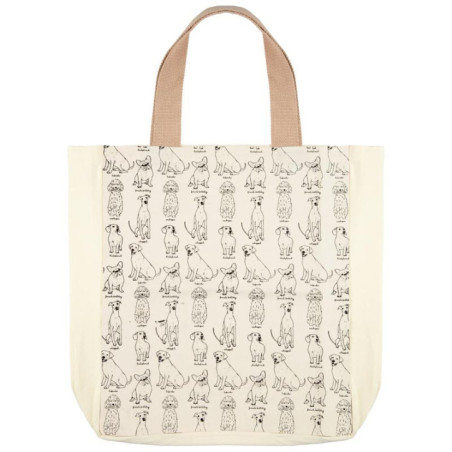 Tote bag avec chiens