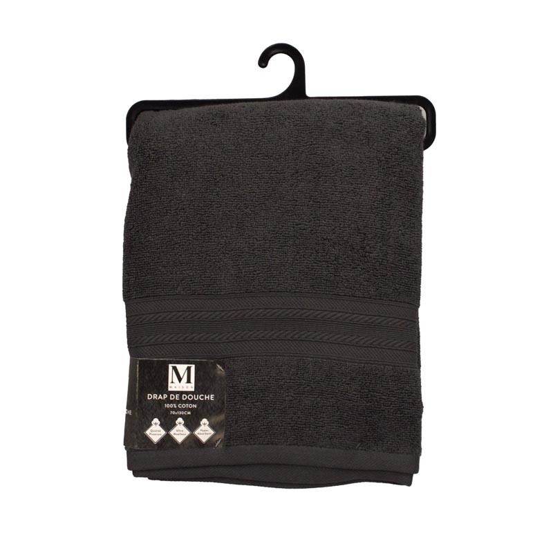 Serviette 70x130cm anthracite