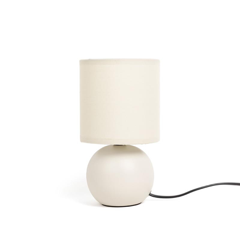 Lampe ceramique boule