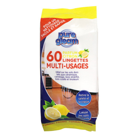Lingettes x60 multi-usages