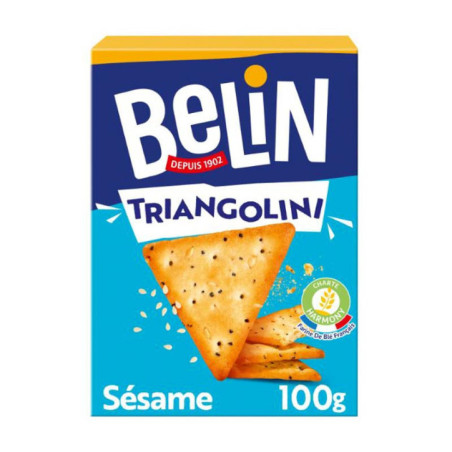 Crackers triangolini sesame