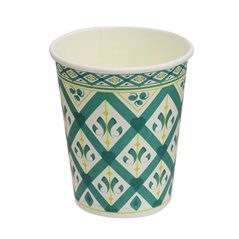 6 gobelets papier motif oriental