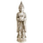 Statue solaire bouddha h81cm