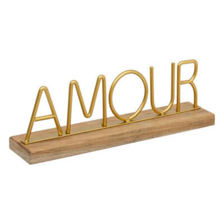 Mot a poser amour or