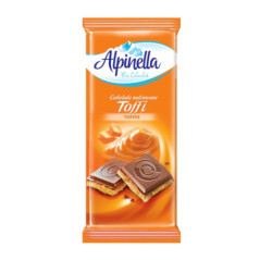 Tablette chocolat caramel