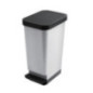 Poubelle moda 45l a pedale