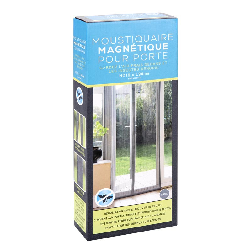 Moustiquaire magnetique 90x210cm