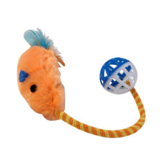 Jouet chat souris grelot