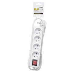 Multiprise 4 prises 90cm+interru