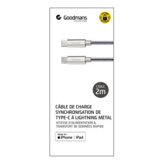 Cable type c to lightning 2 m
