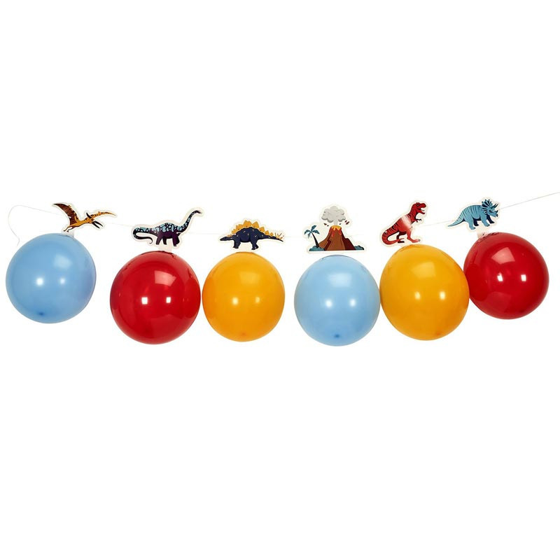 Guirlande ballon dinosaure m24