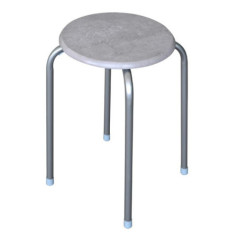 Tabouret assise finition effet b