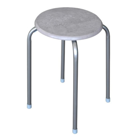 Tabouret assise effet beton