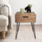 Table de chevet manguier